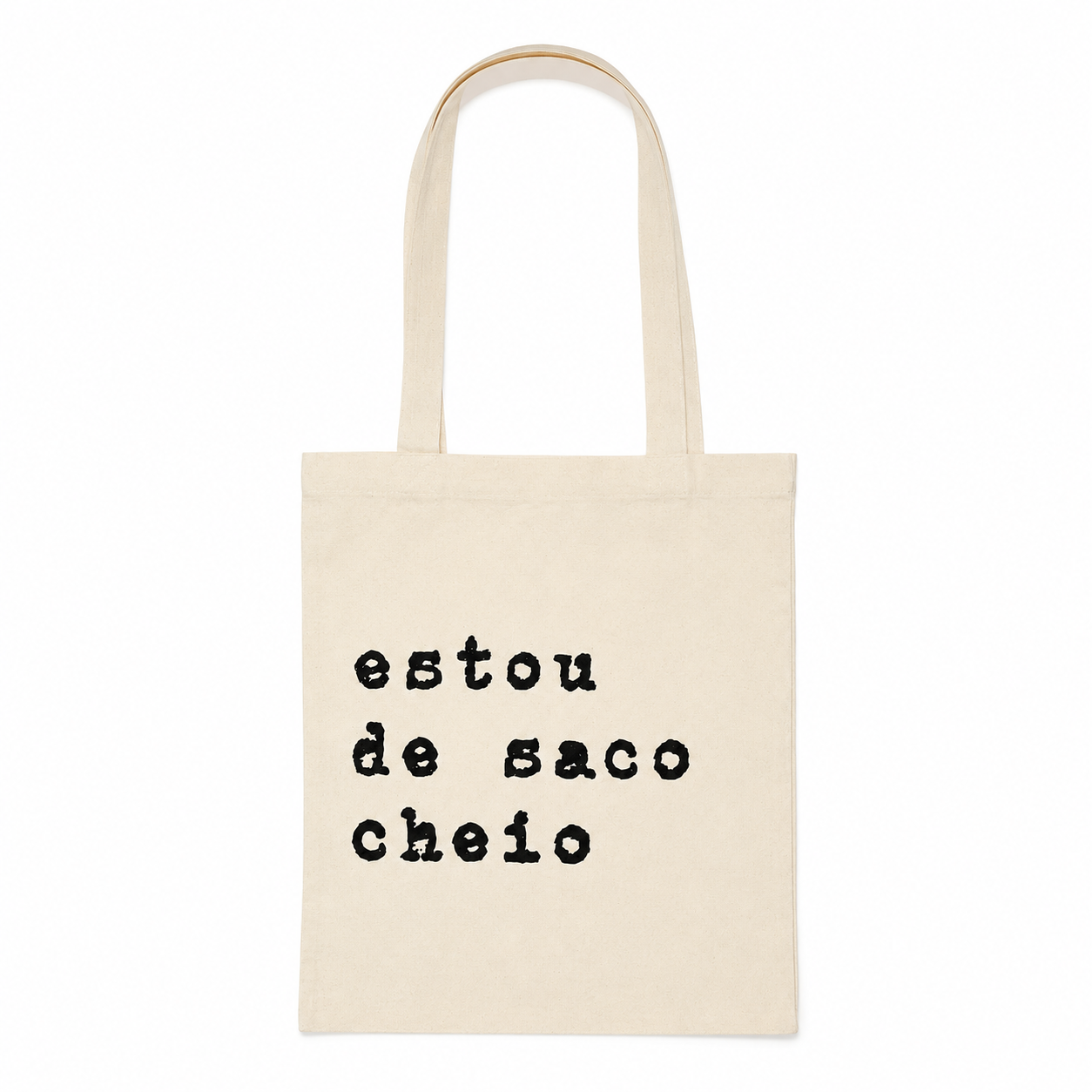 Saco pano "estou de saco cheio"