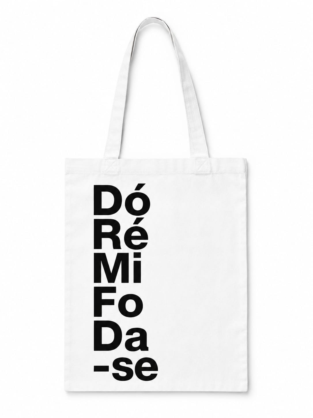 Saco pano "Dó, Ré, Mi"