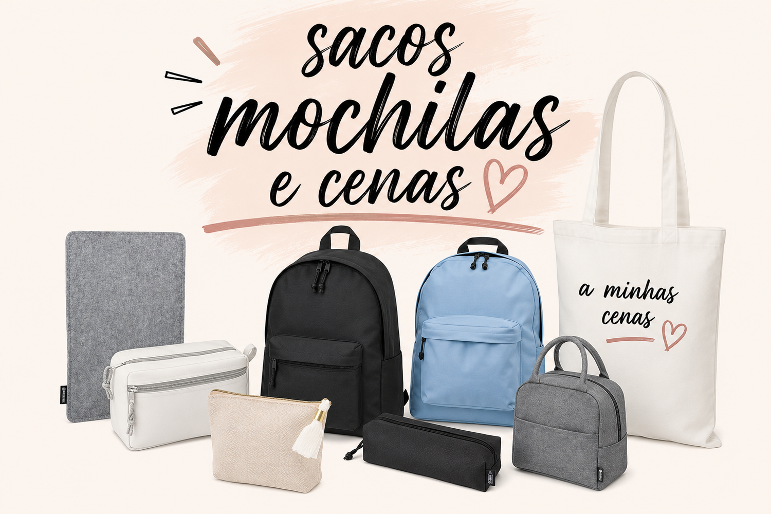 Sacos , mochilas e cenas