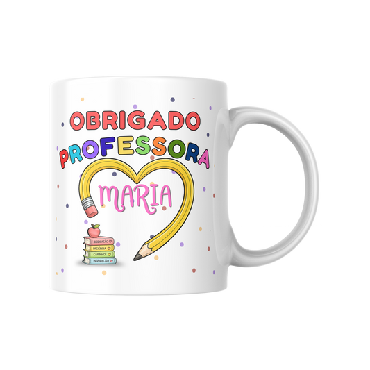 Design Caneca Professora