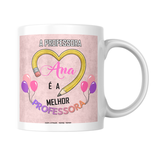 Design Caneca Professora 2