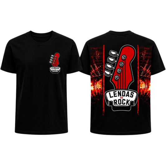 T-Shirt Lendas Do Rock