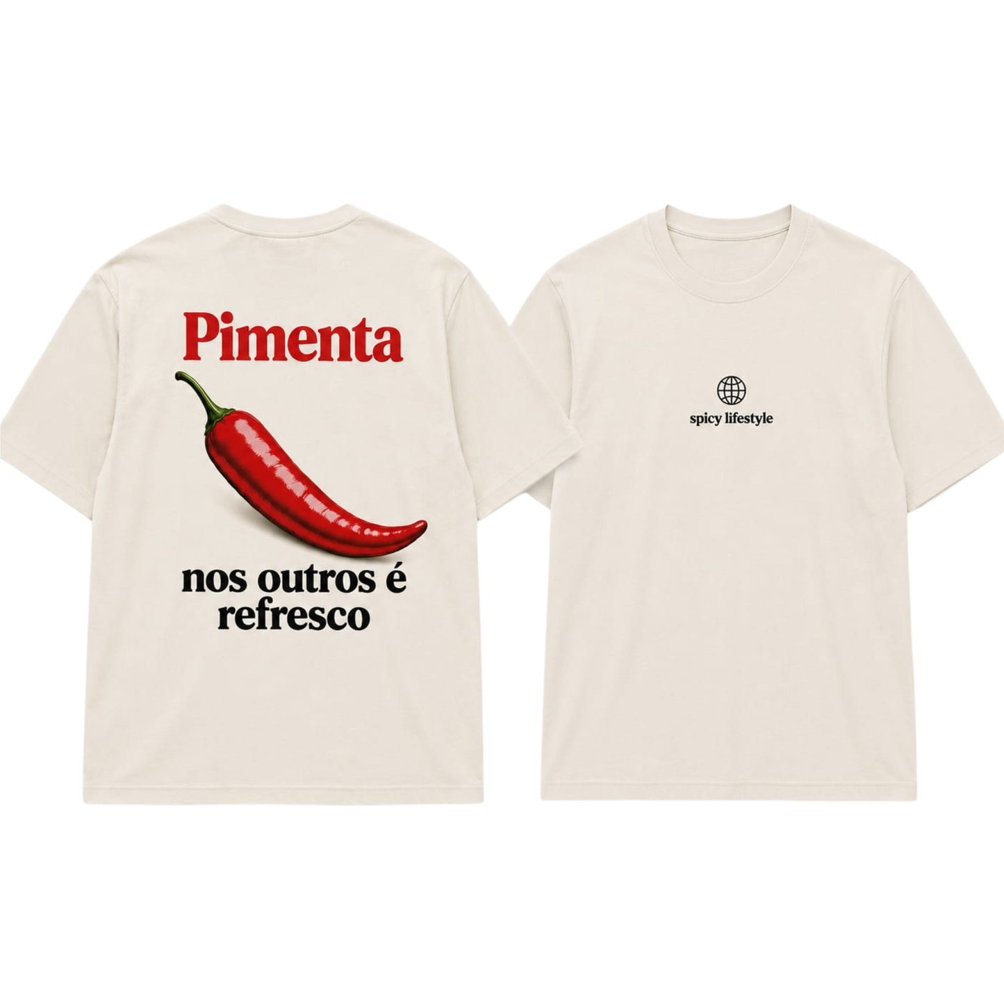 T-Shirt 'Pimenta é Refresco'