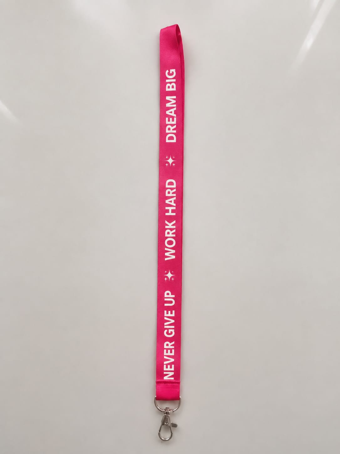 Lanyard "Never give up"