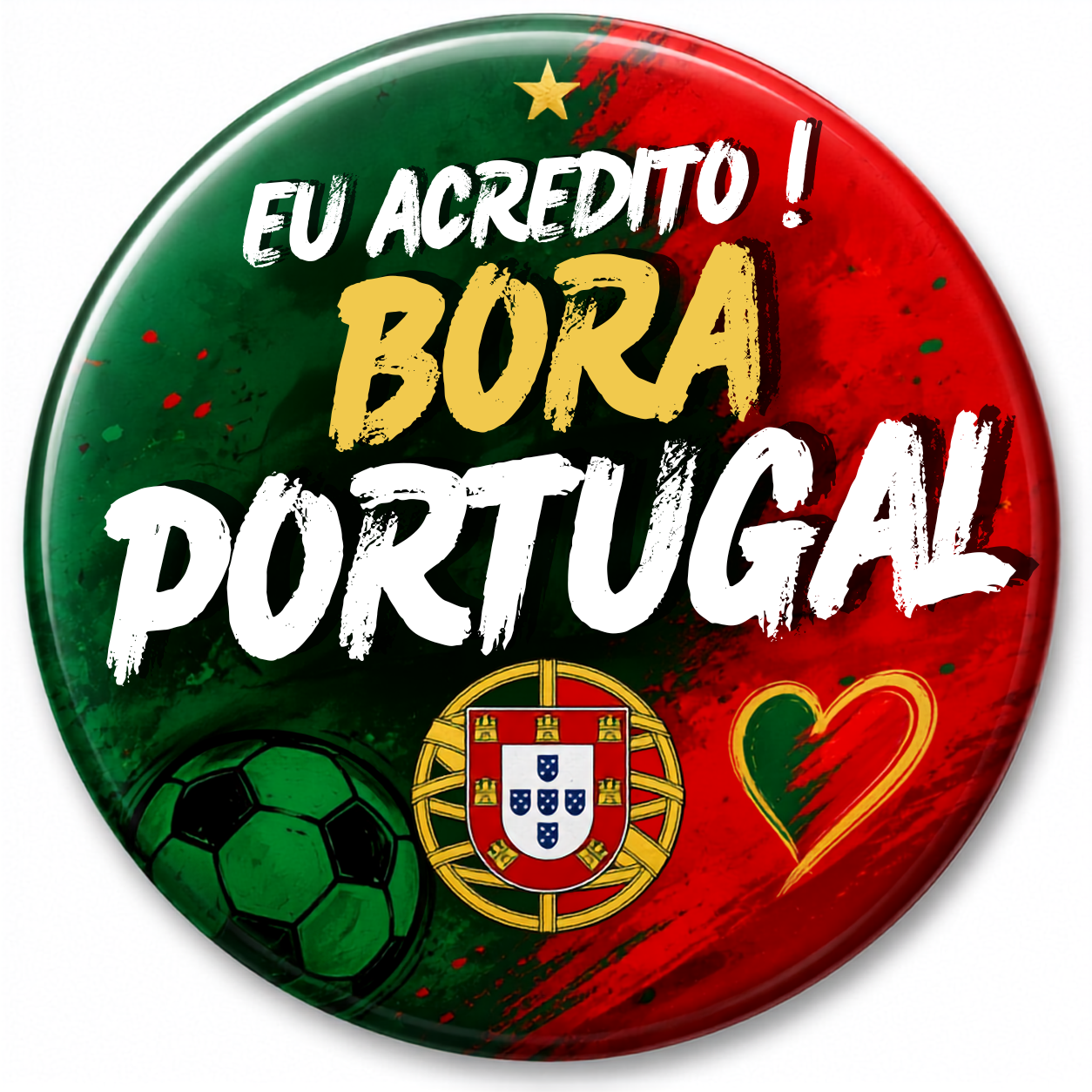 Crachá Força Portugal