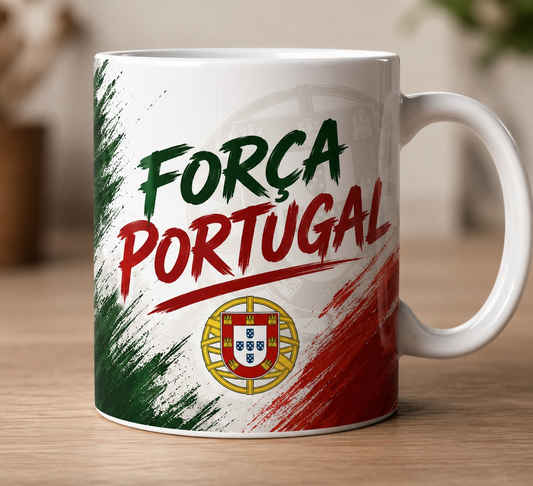 Caneca Design Força Portugal